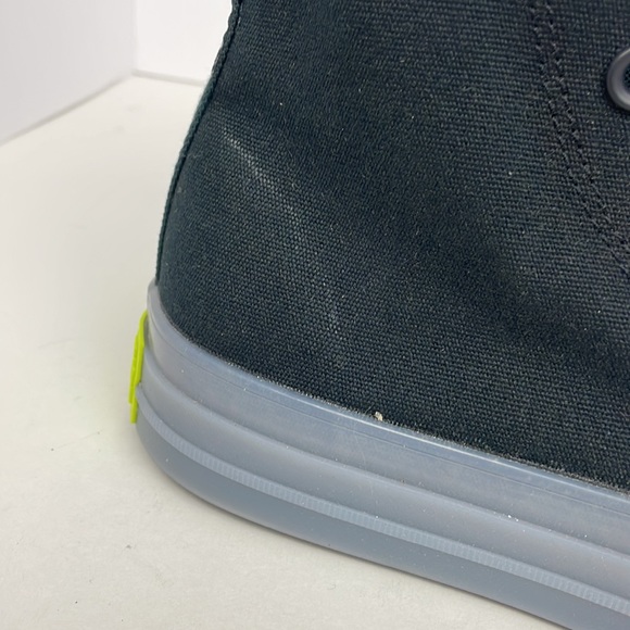 New Unisex Chuck Taylor AllStar Converse Black Converse High Tops Size 8W/6M - Picture 4 of 12